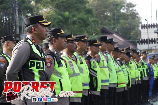 
 Polres Malang Siagakan 650 Personel Amankan Kunjungan Presiden Prabowo ke Pagak