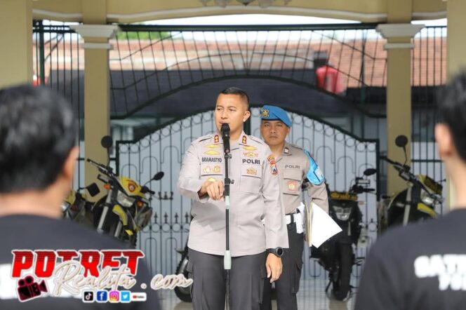 
 Pimpin Apel Khusus, Kapolres Kediri Tekankan Integritas dan Akuntabilitas Satresnarkoba