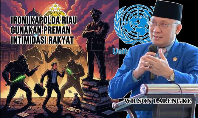 
 Preman Berbaju Polisi: Ironi Kapolda Riau Herry Heryawan Gunakan Jaringan Herkules Intimidasi Aktivis