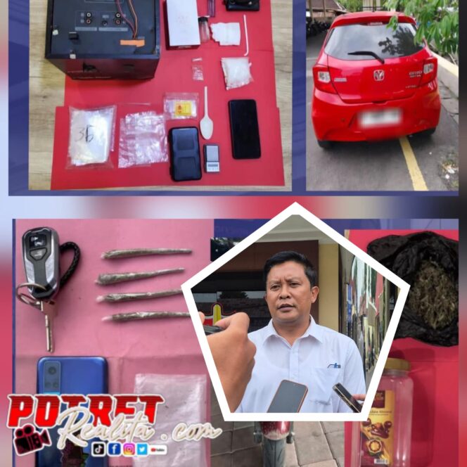 
 Dua Hari, Dua Kasus: Satresnarkoba Pasuruan Kota Sita Ganja dan Sabu