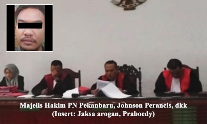 
 Eksepsi Jekson Sihombing Ditolak, Wilson Lalengke: Hakimnya Masuk Angin