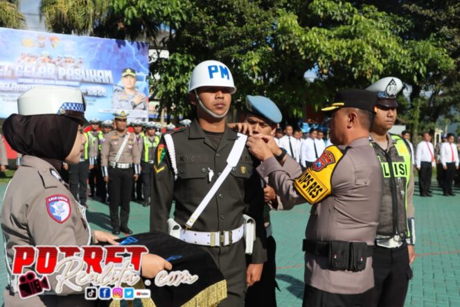 
 Apel Gelar Pasukan Tandai Kesiapan Polres Batu Jalankan Operasi Keselamatan Semeru 2026