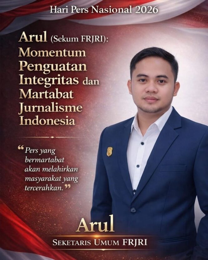 
 Sekum FRJRI di HPN 2026: Jurnalis Harus Cerdas, Beretika, dan Berani Menyuarakan Fakta