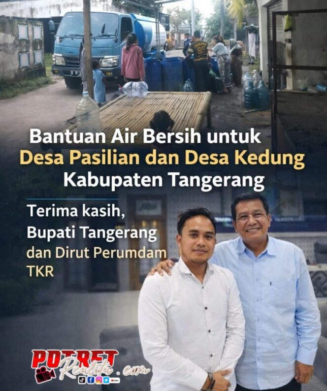 
 FRJRI Dorong Realisasi Bantuan Air Bersih bagi Warga Terdampak Banjir di Kabupaten Tangerang