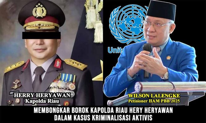 
 P-21 Bukan Tameng Keadilan: Membongkar Borok Kapolda Riau Herry Heryawan dalam Kasus Kriminalisasi Aktivis