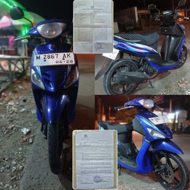 
 Tak Sampai Subuh, Motor Warga Bangkalan Raib – Rekaman CCTV Jadi Kunci Pengungkapan