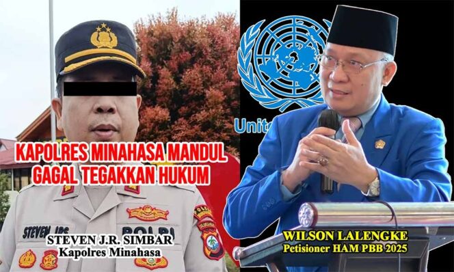 
 Terkait Mobil Mantan Polisi Dicuri Polisi di Kantor Polisi, Kapolres Minahasa Mandul Gagal Tegakkan Hukum