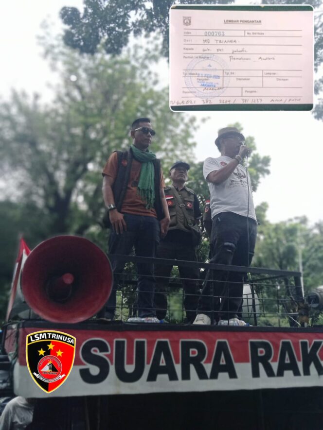 
 Bungkamnya Balai Kota: LSM Trinusa Jakarta Siapkan “Gelombang Kedua” Terkait Teka-Teki Anggaran SDA Rp475,6 Miliar