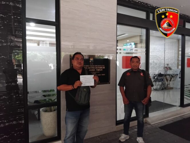 
 Desak Keadilan Kasus Pembacokan di Purwosari, LSM TRINUSA dan Gajahmada Nusantara Laporkan Kinerja Polisi ke Wassidik Polda Jatim