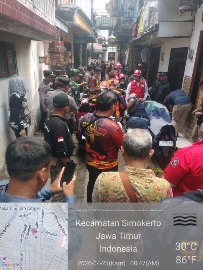 
 Pria Tewas Dibacok OTK di Sencaki Surabaya, Polisi Selidiki Motif Pembunuhan