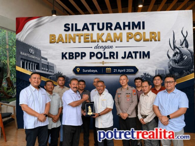 
 Polri Perkuat Basis Dukungan Sosial, Baintelkam Sambangi KBPP Polri Jawa Timur