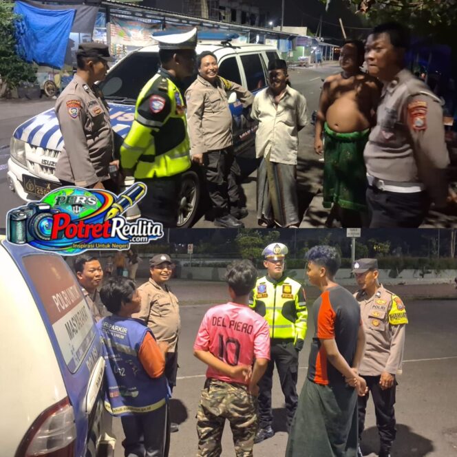 
 Polres Pelabuhan Tanjung Perak Siaga Banjir Rob, Warga Pesisir Surabaya Diimbau Waspada
