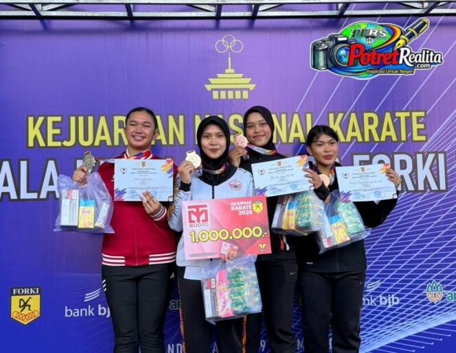 
 Bripda Salma Aulia Buktikan Polisi Juga Berprestasi di Arena Olahraga Nasional