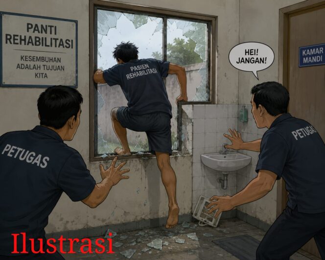 
 7 Pasien Kabur Dengan Merusak Jendela Kamar Mandi, Ini Langkah Panti Rehabilitasi Narkoba Rumah Kita