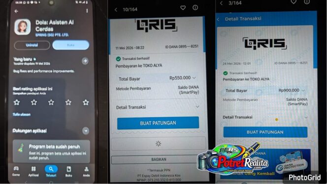 
 Bermodal Bukti QRIS Palsu dari Aplikasi AI, AY Gondol Uang Toko hingga Jutaan Rupiah