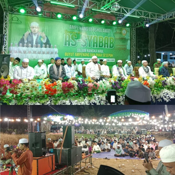 
 Ampenang Bersholawat di Sampang, Ribuan Jamaah Padati Haul Buyut Ampenang Bersama Habib Muchsin Al Hamid