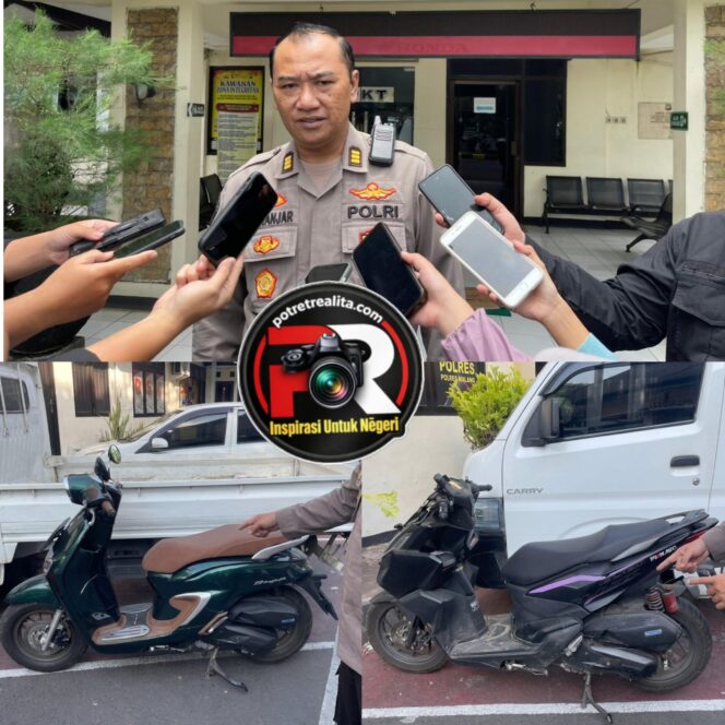 
 Gerak Cepat Polisi, Dua Pencuri Motor Saat Karnaval di Ngajum Ditangkap
