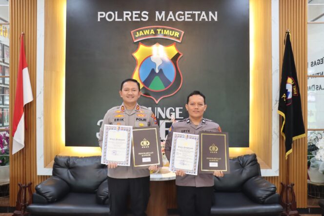 
 Pengelolaan Anggaran Terbaik, Polres Magetan Borong Dua Penghargaan IKPA 2025