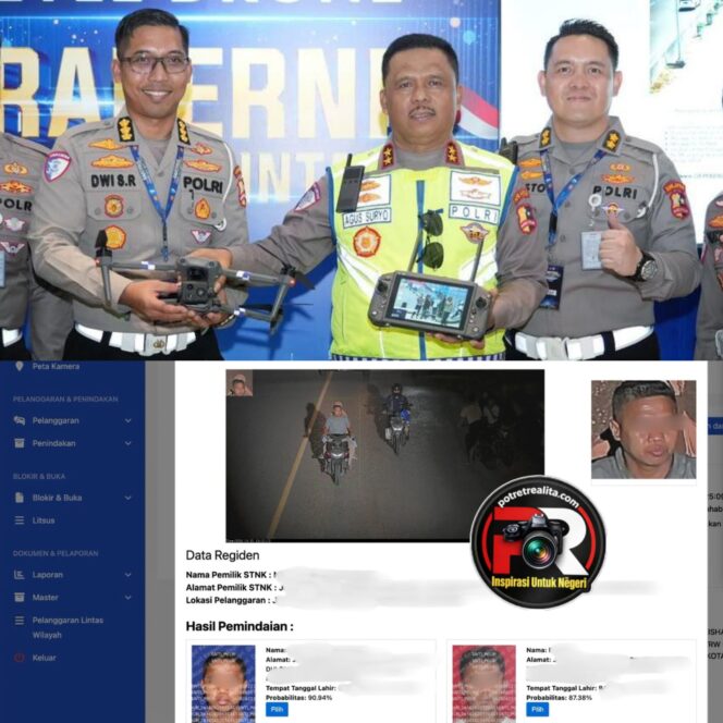 
 Face Recognition Jadi Senjata Baru Korlantas Polri Berantas Plat Nomor Palsu