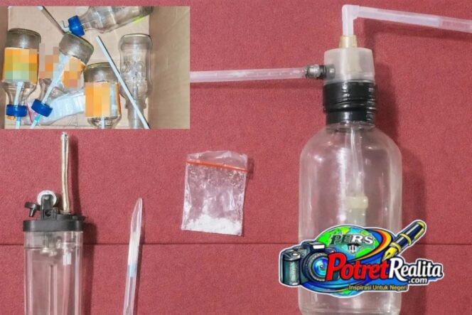 
 Polres Sampang Temukan Alat Hisap Sabu di Rumah Terduga Penembak, Pelaku Masih Buron