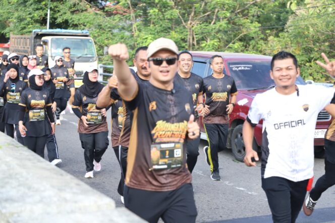 
 Polres Magetan Gelar Playon Bersama Masyarakat Sambut Hari Bhayangkara ke-80