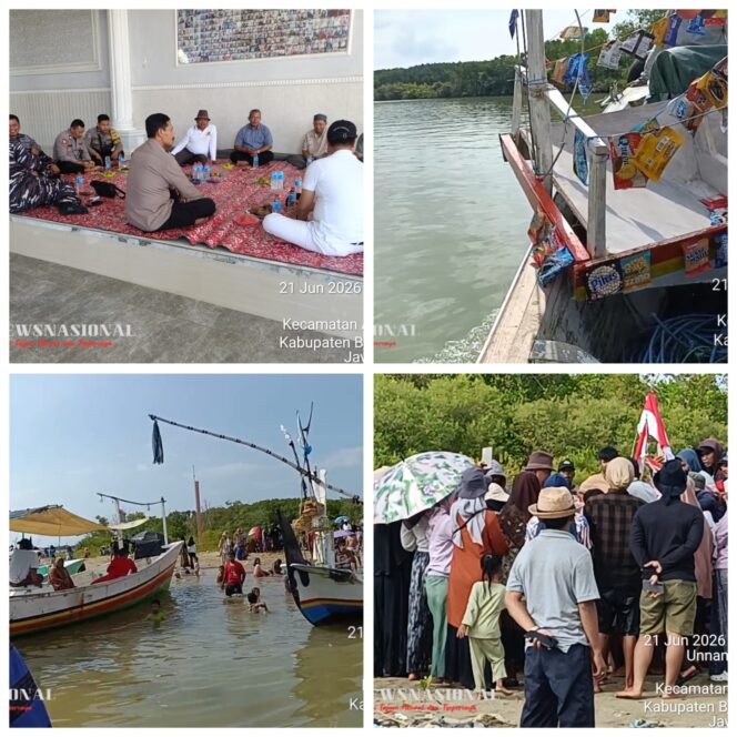 
 Ribuan Nelayan Bangkalan Gelar Hajatan Laut, Wujud Syukur dan Doa Keselamatan di Laut