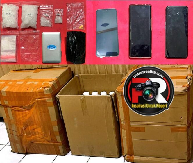 
 Pengembangan Kasus Sabu Berbuah Besar, Dua Pengedar Ditangkap dengan Ratusan Ribu Pil Dobel L