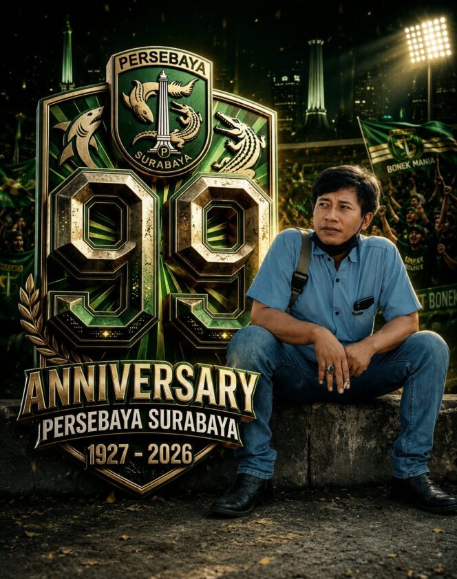 
 Pimpinan dan Redaksi Potretrealita.com Ucapkan Selamat HUT ke-99 Persebaya Surabaya