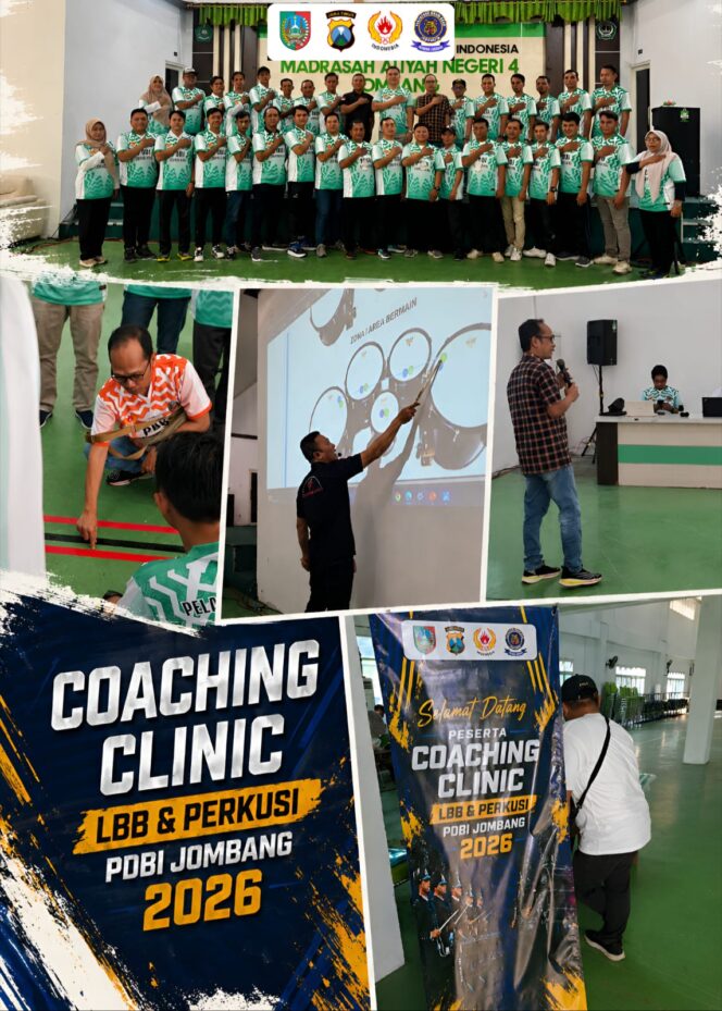 
 PDBI Jombang Sukses Gelar Pelatihan Pelatih LBB dan Perkusi 2026, Tingkatkan Kompetensi SDM Drum Band