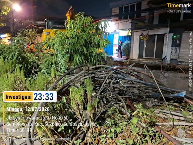 
 Transparansi Pengelolaan Aset BUMN Dipertanyakan, Proyek Gorong-Gorong Semolowaru Jadi Perhatian Publik