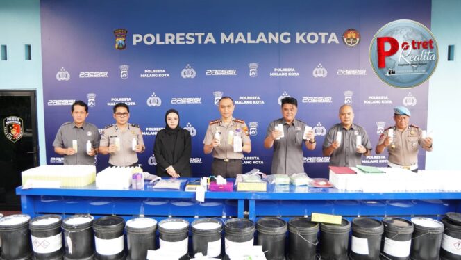 
 Edarkan Kosmetik Tanpa Izin BPOM, Dua Pelaku di Malang Ditangkap Polisi