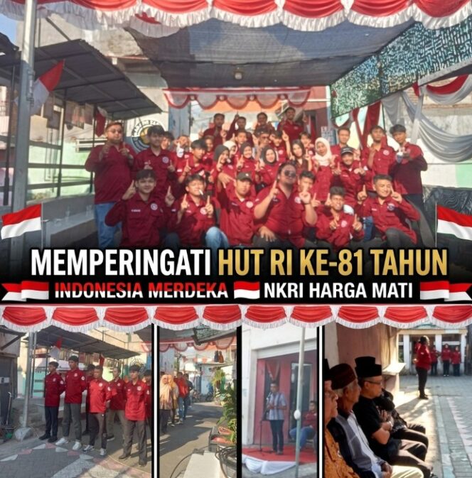 
 Khidmat! Warga RW 11 Sidotopo Gelar Upacara HUT ke-81 RI, Tanamkan Semangat Nasionalisme Generasi Muda