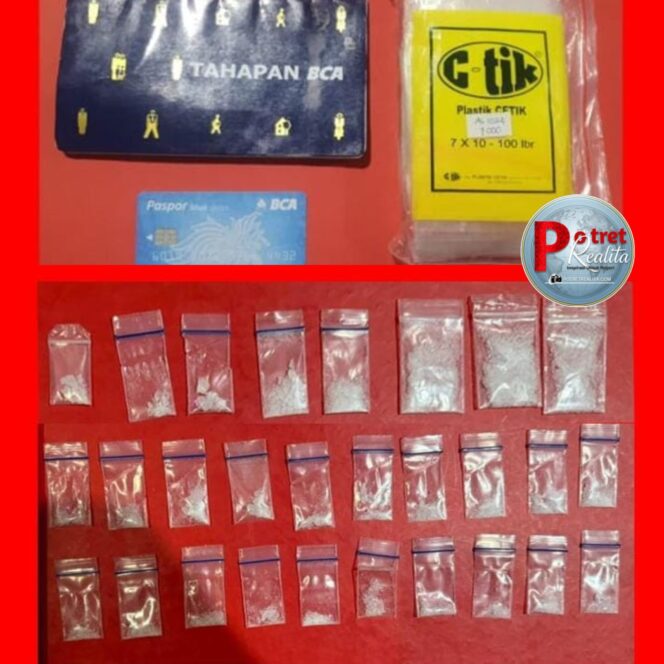 
 Dua Perempuan di Surabaya Ditangkap Polisi, Edarkan 20,4 Gram Sabu dalam 28 Poket