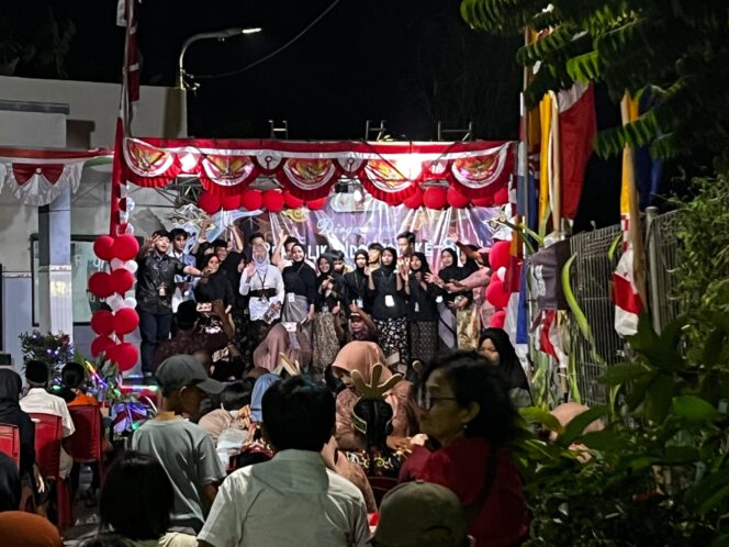 
 Semarak HUT ke-81 RI di Kendung Jaya, Warga Meriahkan dengan Pentas Seni dan Gotong Royong