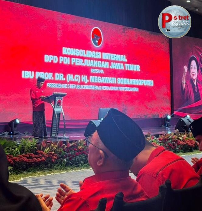 
 Megawati Soekarnoputri Konsolidasi Kader PDI Perjuangan Jatim, Tekankan Disiplin, Ideologi, dan Gotong Royong