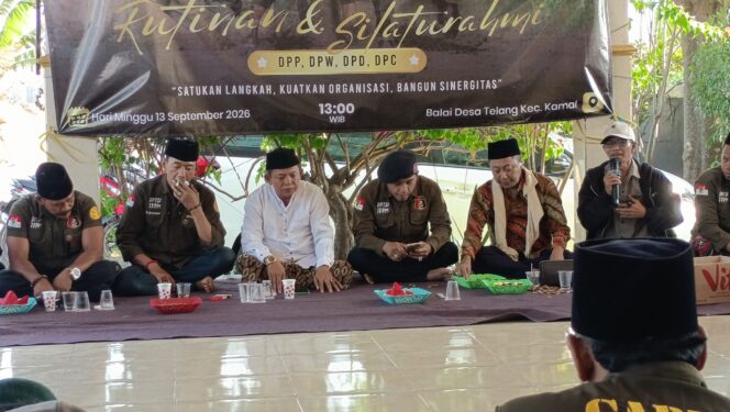 
 Ratusan Anggota Ormas Garuda Gelar Rutinan di Bangkalan, Bahas Pembentukan 9 DPC