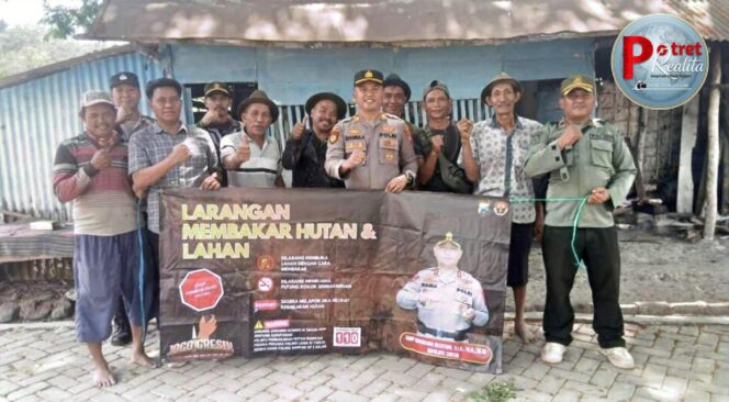
 Antisipasi Karhutla, Polsek Panceng Perkuat Sinergi dengan Perhutani, LMDH dan Masyarakat