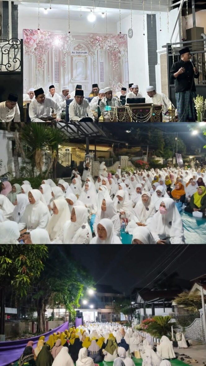 
 Peringati Maulid Nabi, Majelis Dzikir Sholawat As Sakinah Hadirkan Habaib dan Kiai