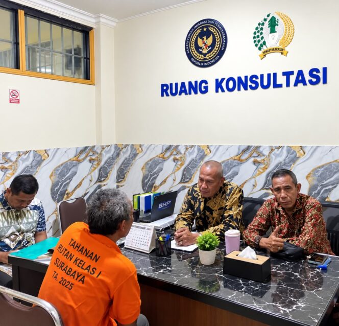 
 Rutan Kelas I Surabaya dan LBH LACAK Perkuat Akses Bantuan Hukum bagi Tahanan