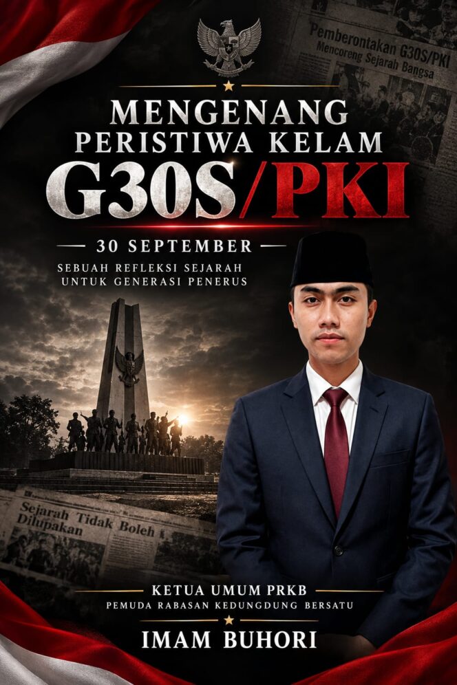 
 Peringatan G30S, PRKB Tekankan Pentingnya Persatuan Pemuda