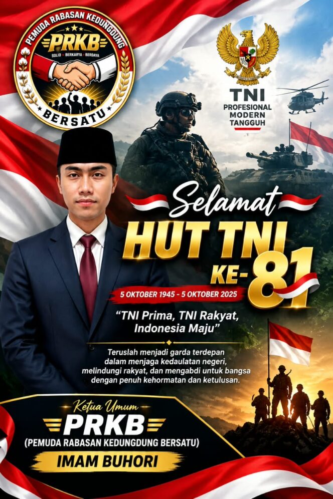 
 PRKB: Dirgahayu TNI ke-81, TNI Bersama Rakyat