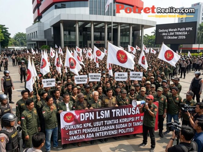 
 LSM TRINUSA Siapkan 500 Massa Geruduk KPK dan Kejagung, Desak Usut Tuntas Dugaan Suap Proyek Bekasi dan Aset Mewah Ipda Yayat