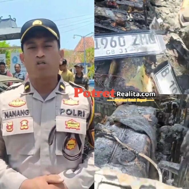 
 Mobil Xenia B 1960 ZMG Terbakar di Sampang, Diduga Api Menyambar Tangki BBM Modifikasi