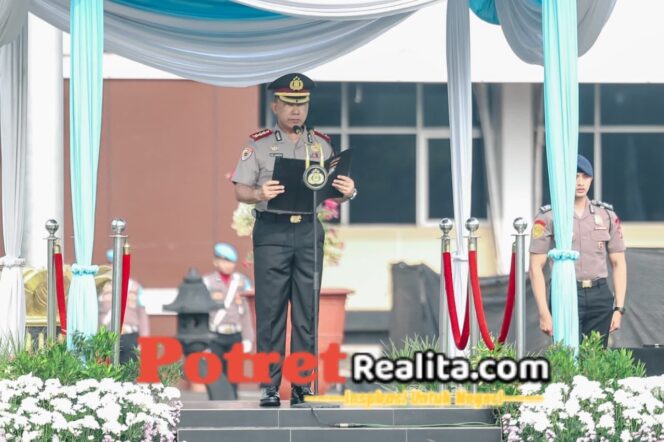 
 Polda Jatim Peringati Sumpah Pemuda ke-98, Gaungkan Semangat Jogo Omah