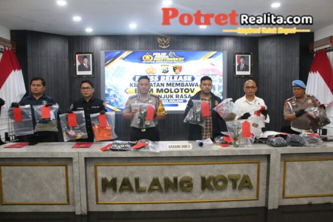 
 Polresta Malang Kota Gagalkan Dugaan Rencana Kerusuhan, 12 Pemuda Jadi Tersangka dan Positif Narkoba