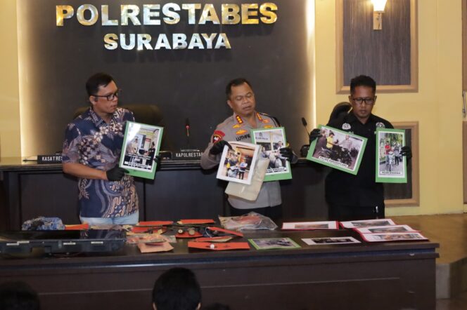 
 Curanmor Mendominasi! Polrestabes Surabaya Amankan 112 Tersangka dari 157 Kasus 3C