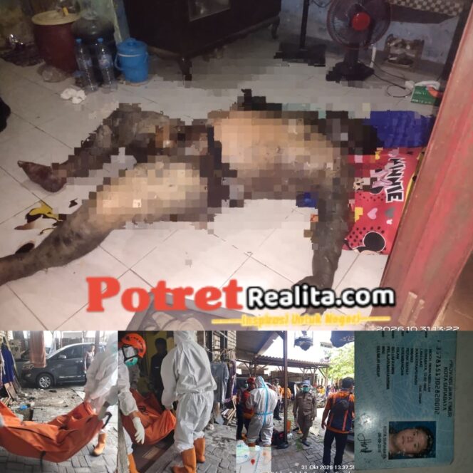 
 Geger Warga Bulak Banteng Surabaya, Pengemudi Ojol Ditemukan Meninggal Dunia di Kamar Kos